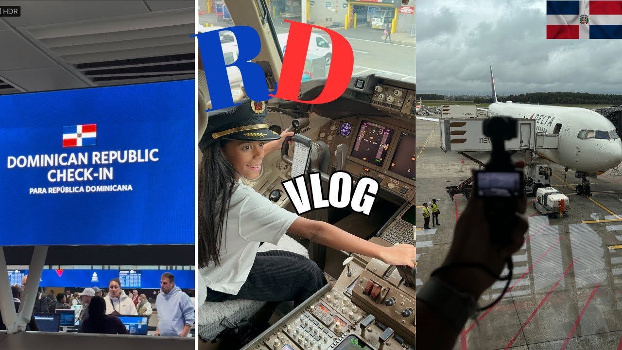 NOS VAMOS A RD 🇩🇴🇩🇴DESPÚES DE 6 AÑOS , SLIANNY ES LA PILOTO DEL AVION✈️
