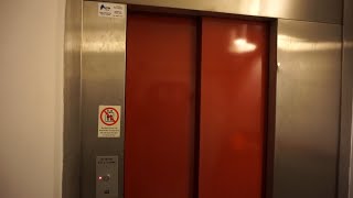 1980S Kone Roped Hydraulic Elevator With Door Issues Åsgatan 30, Falun, Sweden