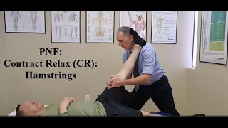 Proprioceptive Neuromuscular Facilitation (PNF) Contract Relax (CR) - Hamstrings