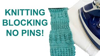 Famous How to Block Knitting Without Pins and Foam Boards | Block Knitting Tutorial Video Profile