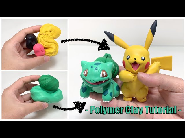 Clay Pikachu Art Kit — Art Party Boss