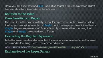 Extracting Text Between = and & in Presto SQL Using Regex