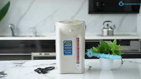 Hình ảnh thực tế Bình thủy điện Tiger PDR-S40W dung tích 4L