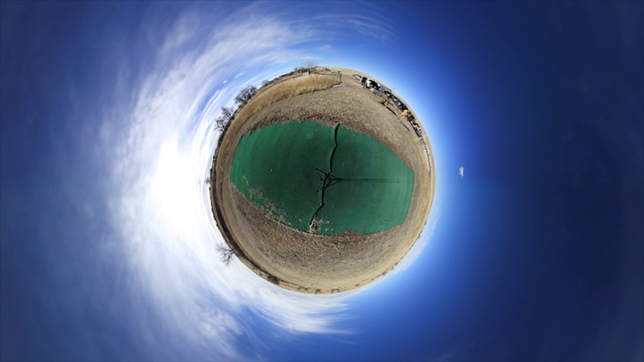 I flew my Phantom 4Pro around the planet on one battery