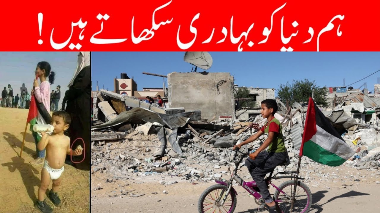 Brave kids of Palestine best pictures - YouTube