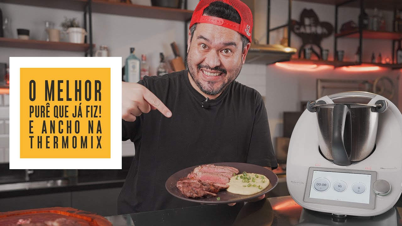 O MELHOR purê que já fiz e Ancho na Thermomix! | Só Vide #315