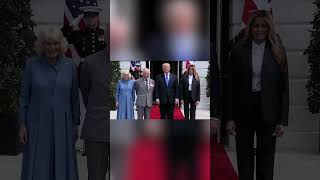 President Trump and King Charles III share a goodbye