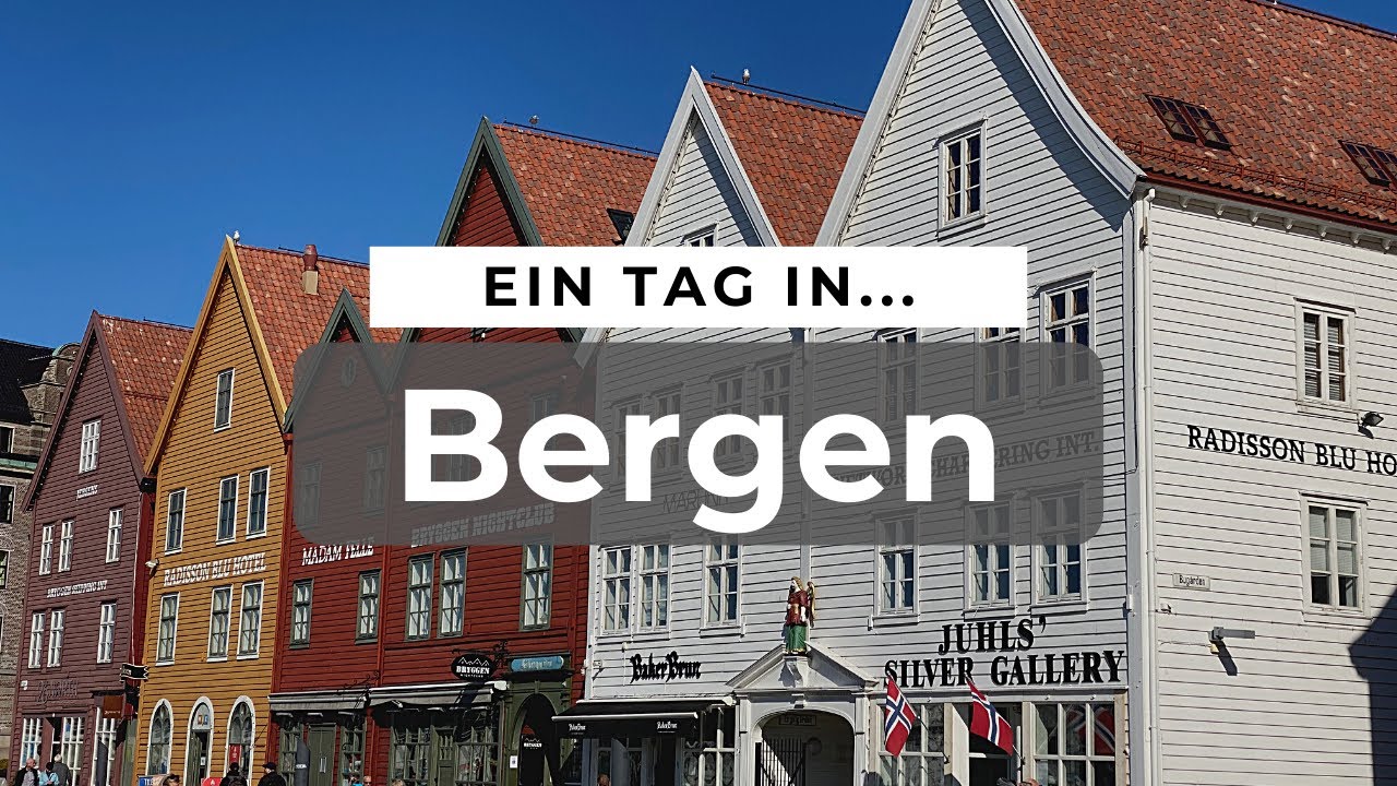 Ein Tag als Kreuzfahrtpassagier in Bergen (Norwegen) 🇳🇴