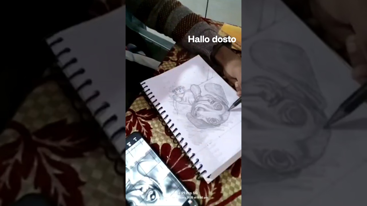 Easy Pencil Sketch for Beginners | Cartoon Dog