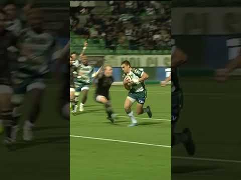 Video FRANÇOIS CARLO MEY SCORES TRY ON BENETTON DEBUT vs Dragons RFC | URC