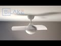 Vídeo: Ventilador de techo pequeño con luz y mando a distancia Vanidoso, motor DC, 3 aspas, 5 velocidades, diámetro 760 mm.