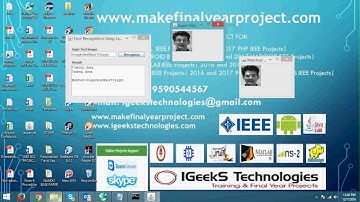 Face Recognition Using Laplacianfaces Core java swing project