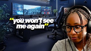 Small Streamer Quits Before She Makes it…  Wealth