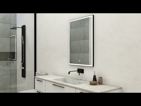 Frame Black Led. Новое зеркало от Calypso в черном алюминиевом корпусе