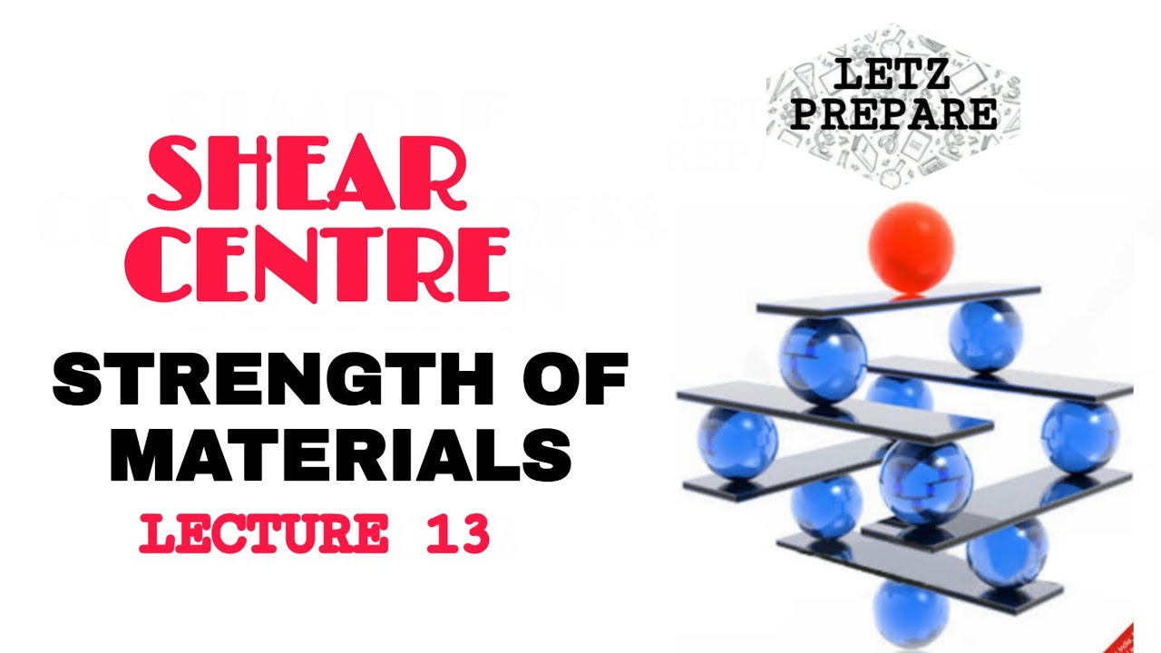 Shear Centre Strength of Materials Lecture 13 YouTube