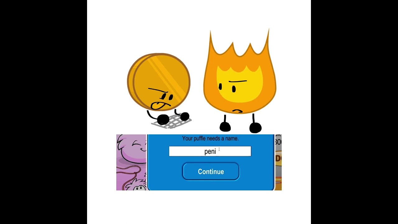 firey and coiny innocently playing club penguin || 