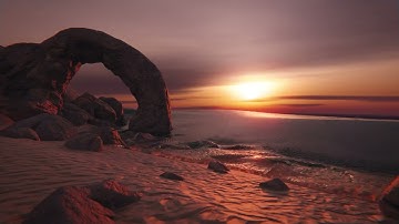 Blender Flip Fluid Beach Waves