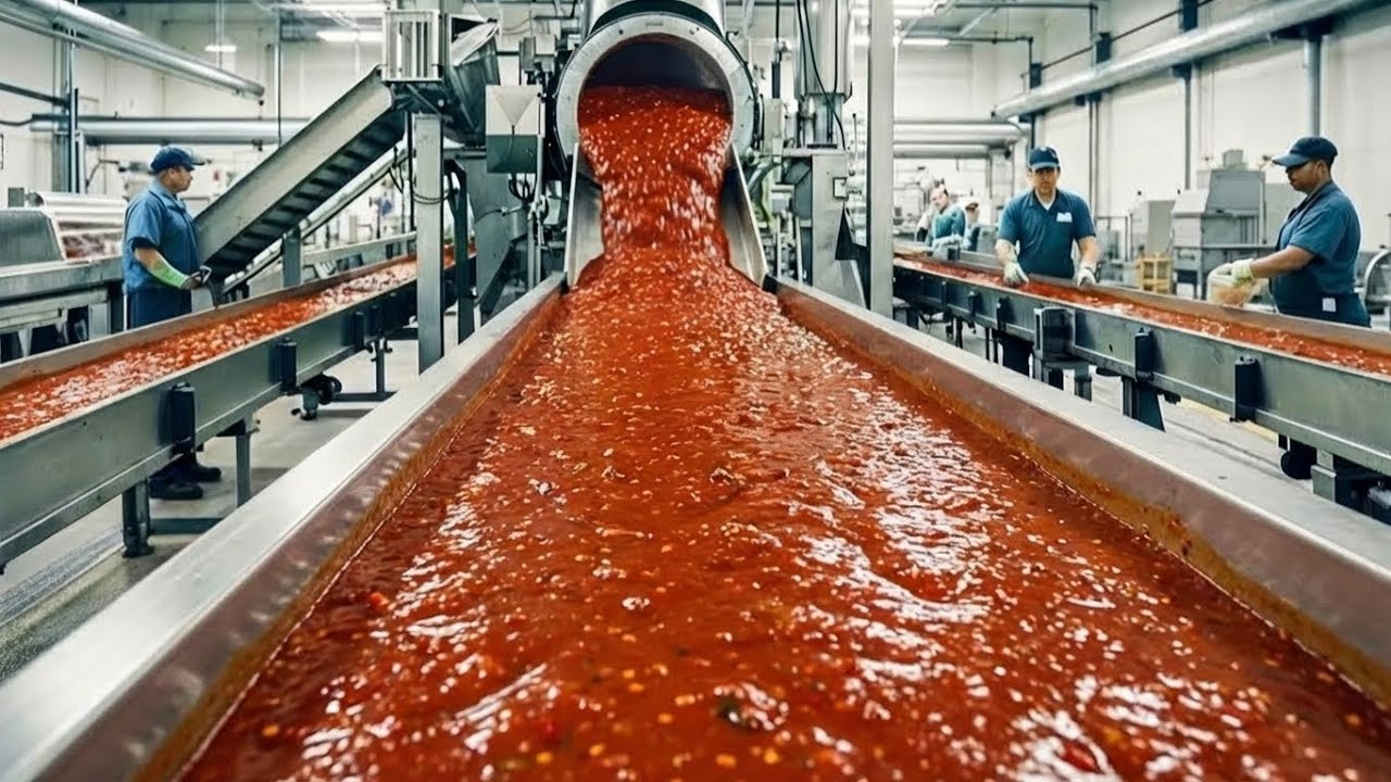How Tabasco Hot Sauce is Made 🌶️ | Incredible Production Process Inside the Factory