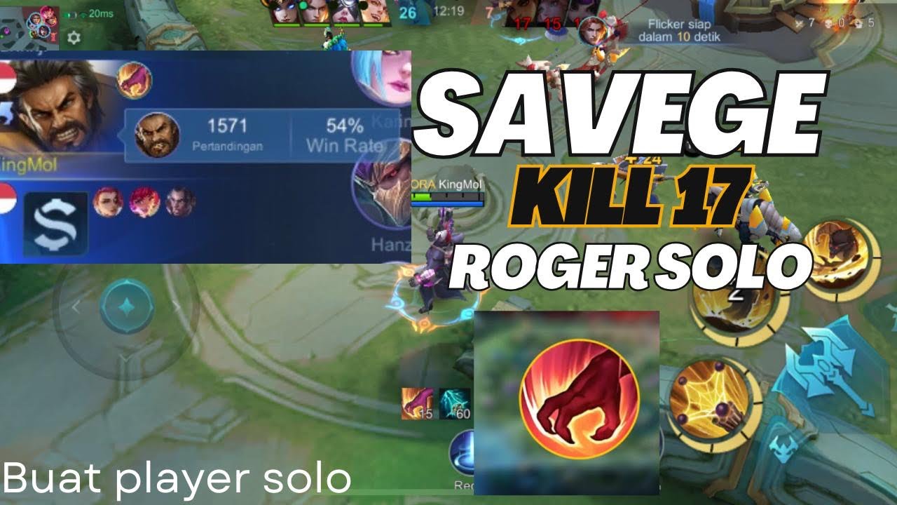“Crazy Roger 1000 Matches! The Secret to Victory is Red Retribution + Auto Savage 🔥”