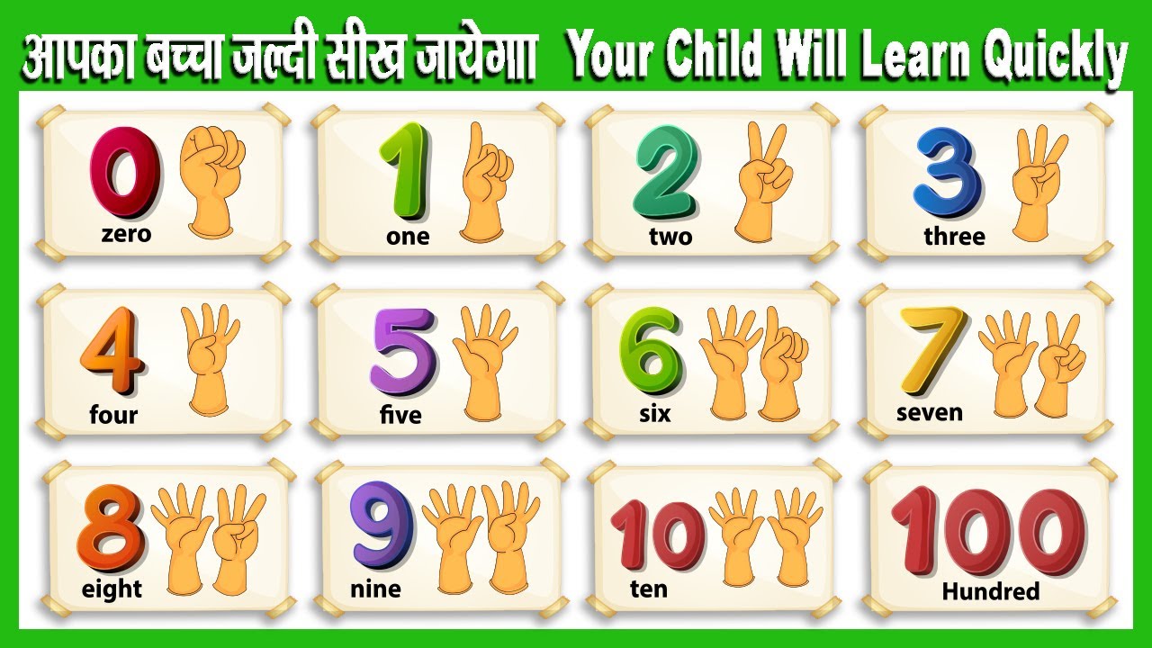 One Two Three One Two Three Learn 1 to 100 Numbers | 1234 Counting for Kids | one two three, 1 से