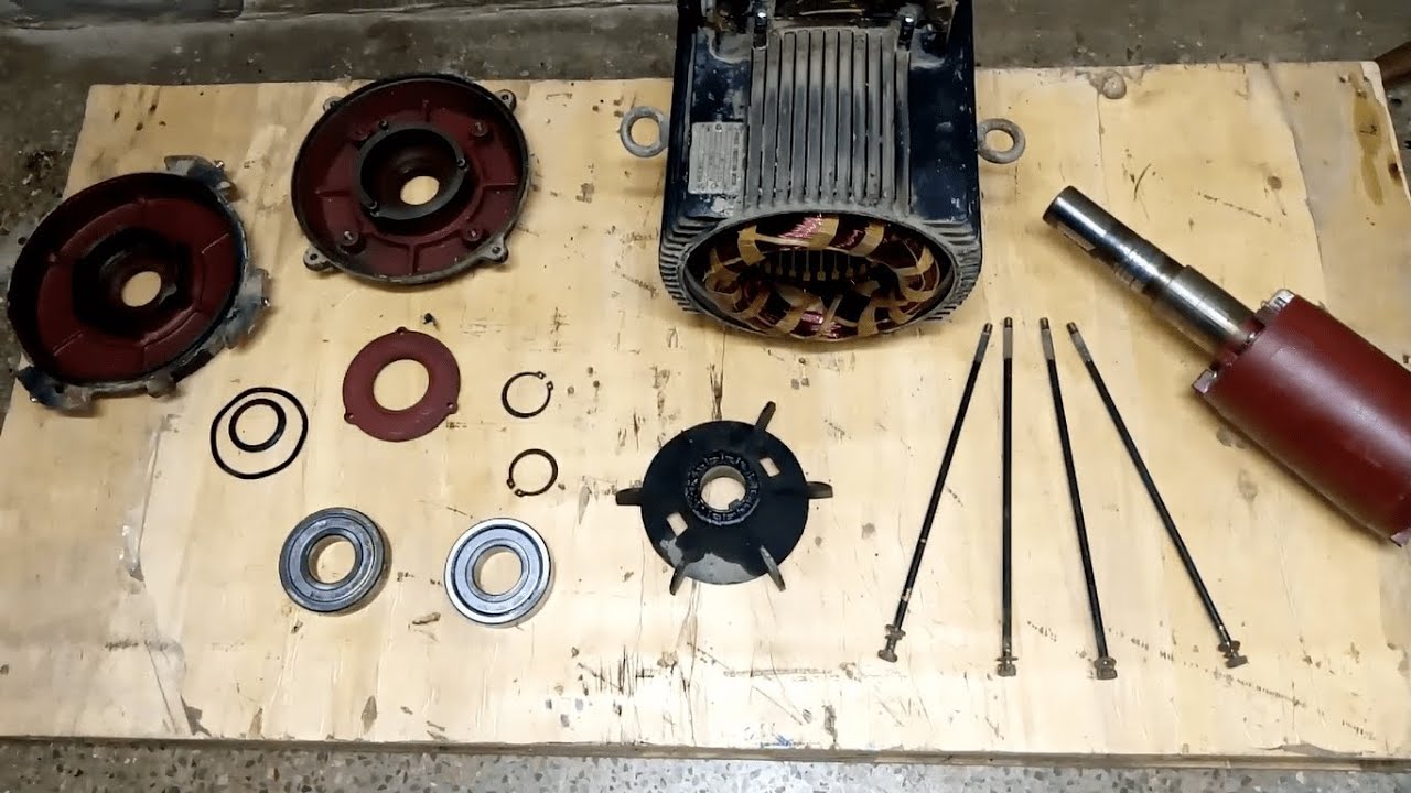 Multistage Pump Motor Bearing replace YouTube