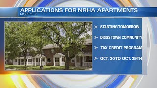 Norfolk housing authority opens applications for Diggs Town apartments through project based voucher