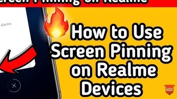 How To Enable Screen Pinning In Realme mobile | Realme Narzo 30 Pro 5G New Future | Realme X7 5G