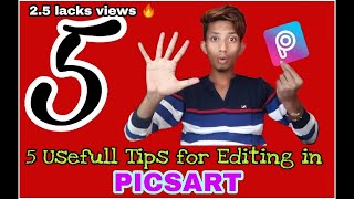 5 most Important & Usefull Tips for Editing in PICSART | Edit as Professional | DSLR look screenshot 5