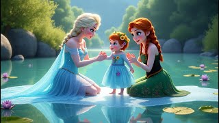 Little Feet, Big Love Elsa & Anna Teach Their Daughters To Swim Frozen Family Song