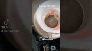 ice in coolant reservoir and engine cut out #shorts its not looking good bruv