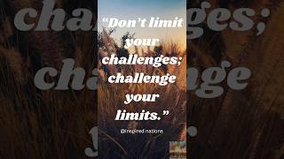 Push Beyond Your Limits with This Motivational Quote #motivation