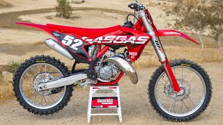 2023 GASGAS MC125 Two Stroke TESTED  Motocross Action Magazine