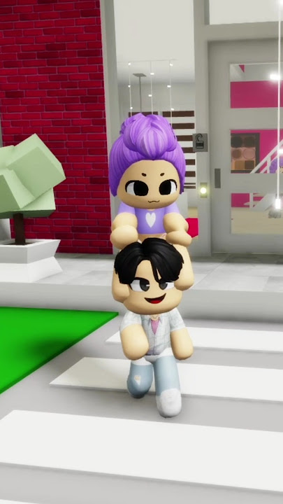 Jinu brings Rumi with trickery 🏡Brookhaven #brookhaven #roblox #kpop