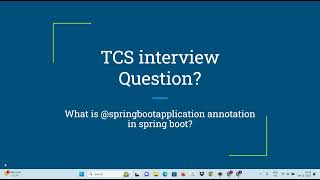 What is @springbootApplication annotation in spring boot Application 