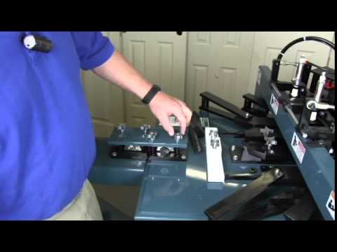 Norfield 450 Stop Stitcher 'How To' Setup Jamb Stops and Width