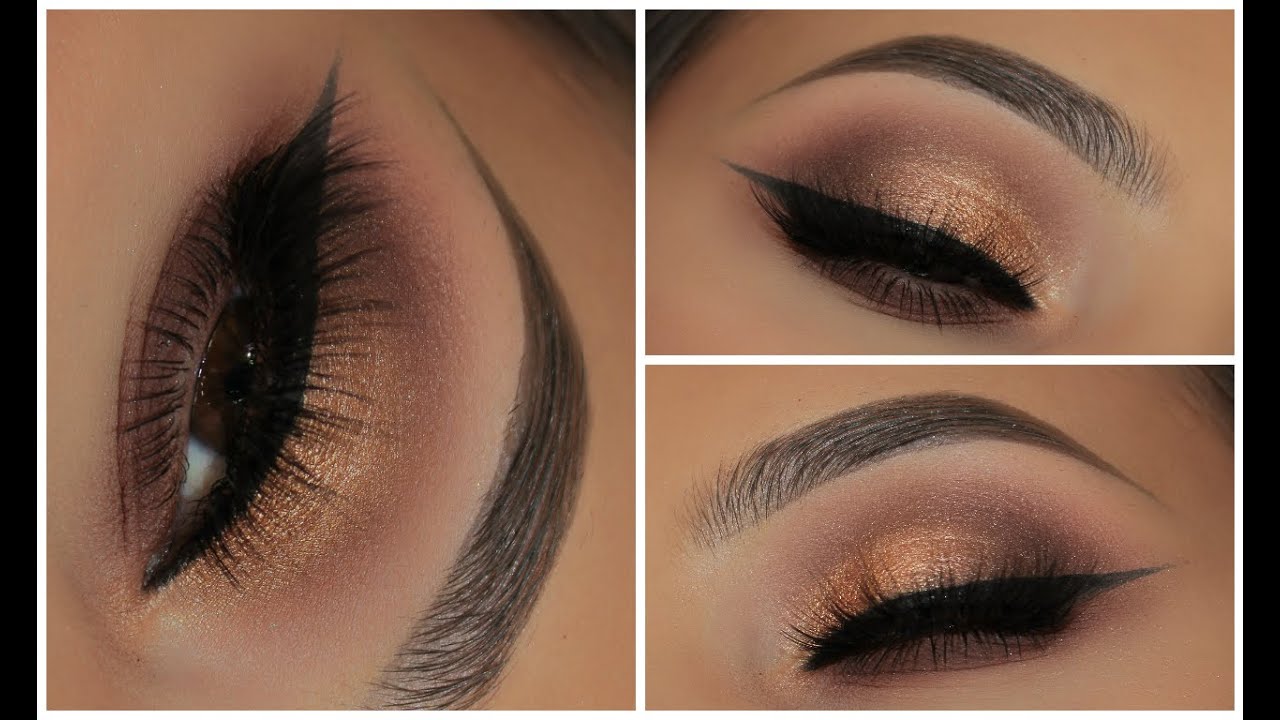 Summer Gold Glowy Makeup Tutorial | Zoeva Cocoa Blend Palette | Amys Makeup Box