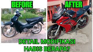 Supra Modif Sport, Spek Rangka Dan Tes Jalan