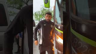 Com apoio da Torcida Coral em Maringá-PR, o Santa Cruz chega ao Estádio Willie Davids! 🔥🐍