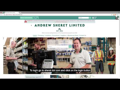 How to Register for the Andrew Sheret Limited Account Portal