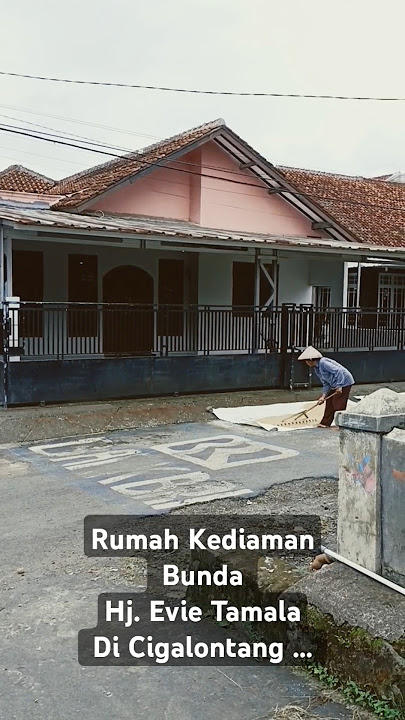 Rumah Kediaman Bunda Hj. Evie Tamala Di Cigalontang Tasikmalaya ... #shorts #evietamala