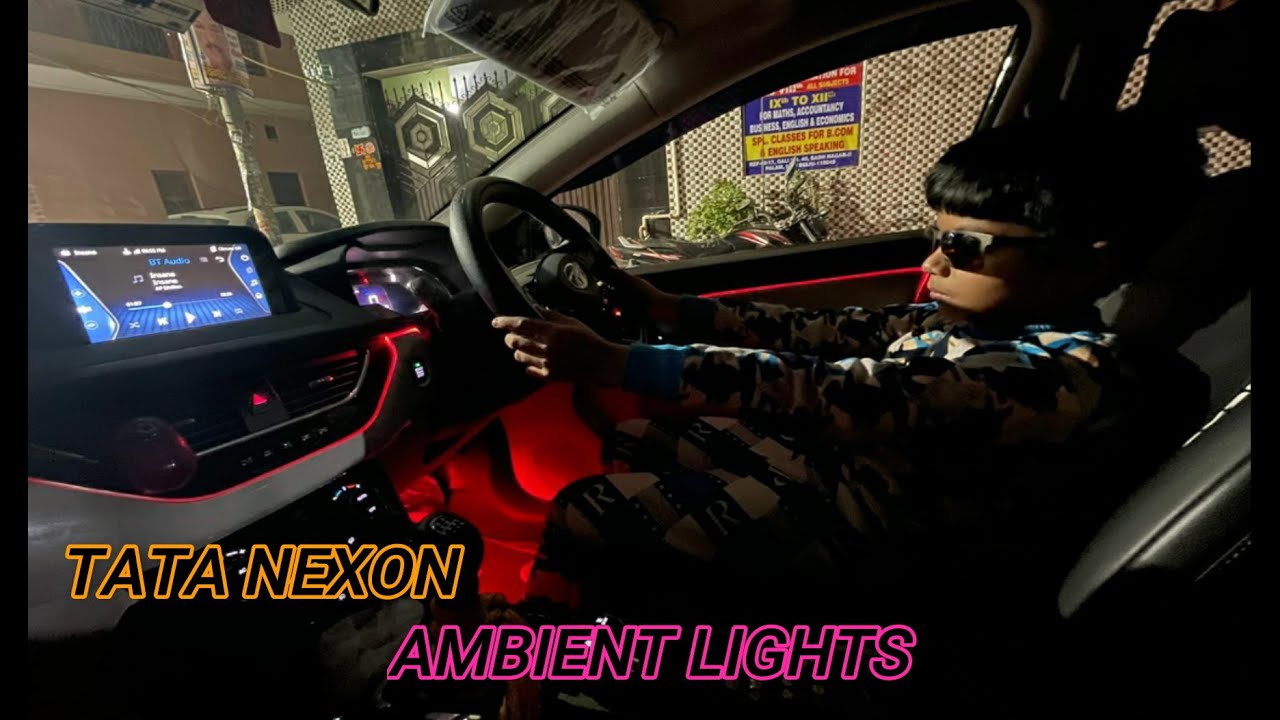 Star Car Decor & Accessories on X: Ambient lighting Interior Lighting Tata  Nexon Interior Lighting Star Car Decor BHOPAL In this video we have install Ambient  lighting #Tata #Nexon Atmosphere Light aftermarket #