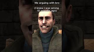 Me arguing with bro #sfm #relatable #shorts #funny #real #goofy #comedy #memes #bruh #valve