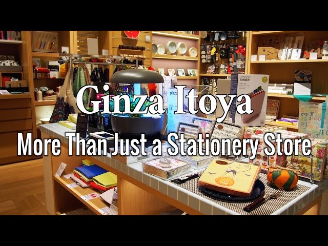 Itoya Stationary, Ginza - WHEN IN TOKYO