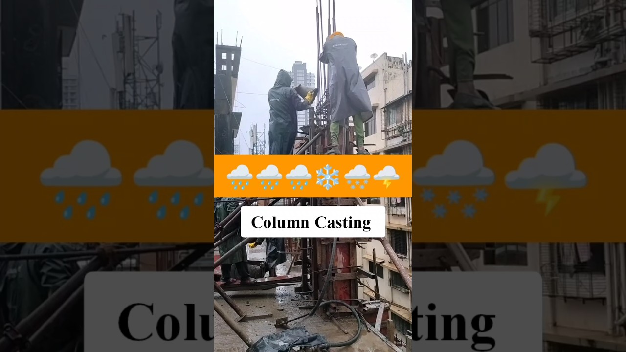 Column Casting Work💯✅ 