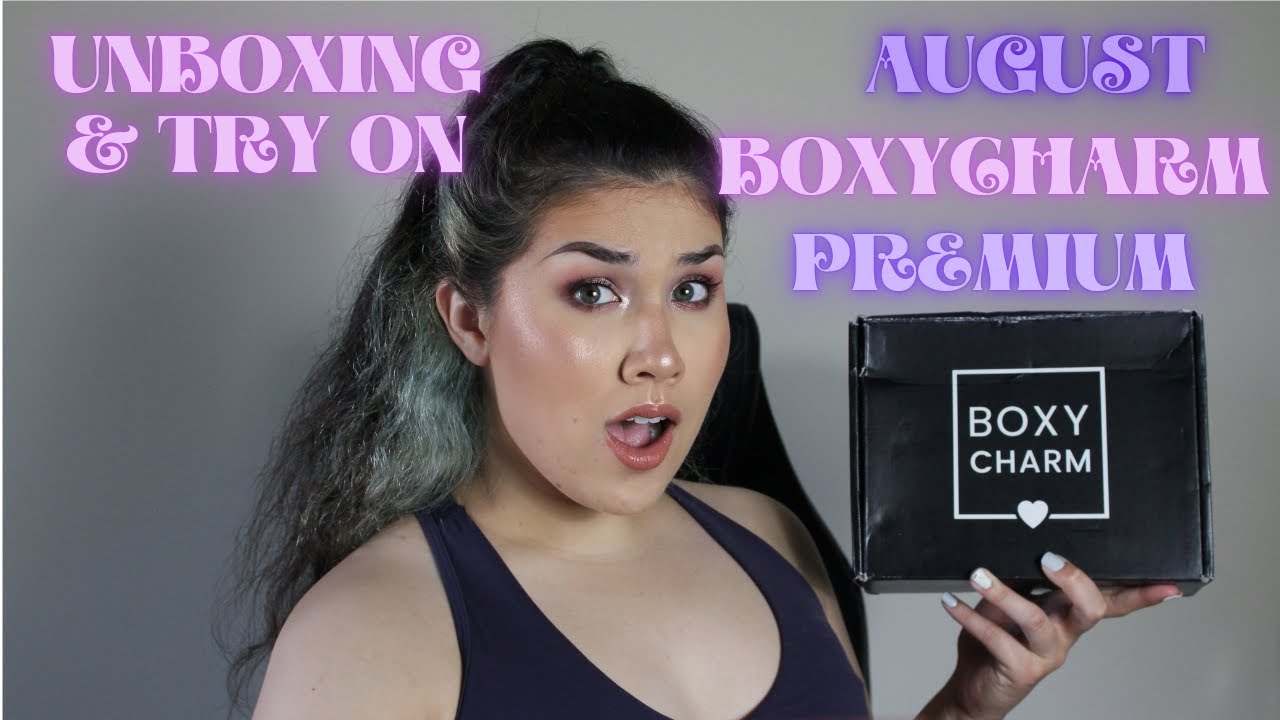 August 2022 Boxycharm Premium Unboxing and Try On