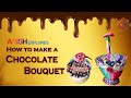 How to make Chocolate Bouquet making at home I Chocolate Bouquet I  Chocolate Basket