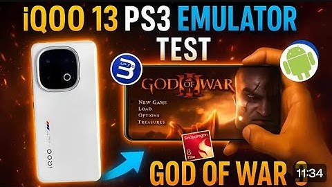 iQOO 13 GOD OF WAR 3🔥PS3 EMULATOR (APS3E) REAL FPS TEST⚡