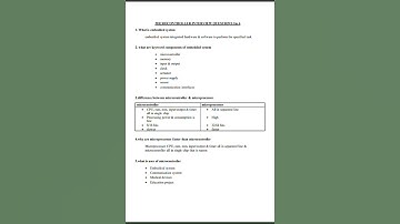 Microcontroller Interview Questions: Everything You Need to   #interviewquestions#microcontroller