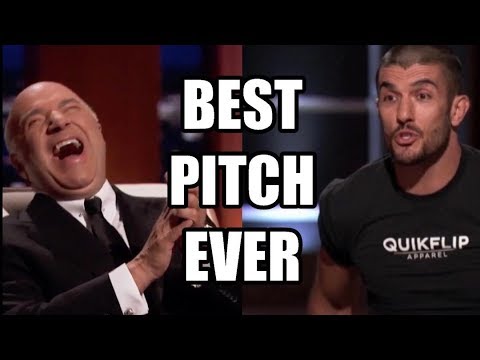 Shark Tank Best Pitch Ever - Hoodie Backpack by Quikflip Apparel w/ Rener Gracie (Part 1/5)