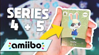 Opening Animal Crossing Amiibo Cards - Series 5 & 4 Packs! (+ Sanrio Cards Giveaway)
